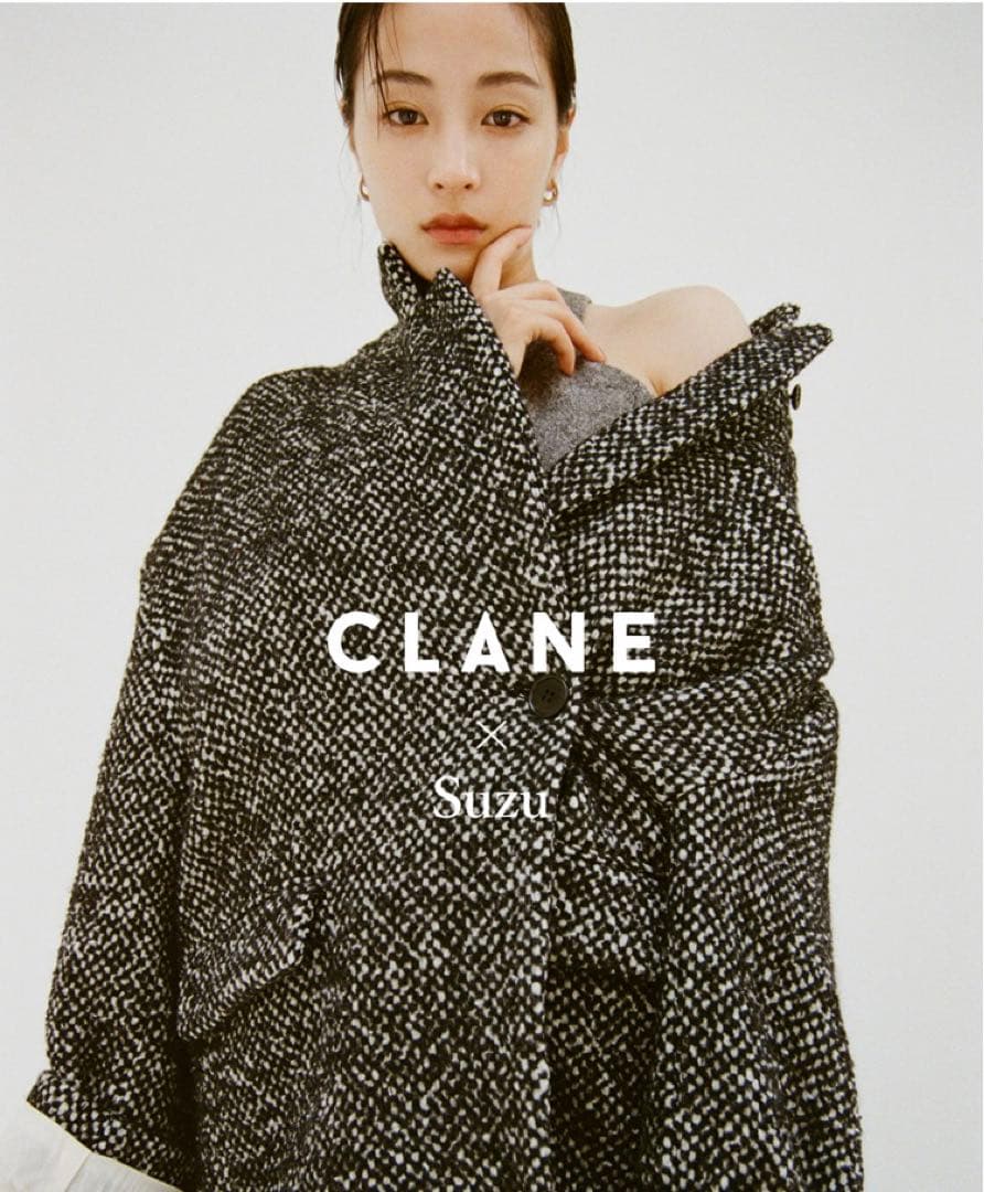 CLANE 広瀬すずMIX COLOR OVER COAT 2