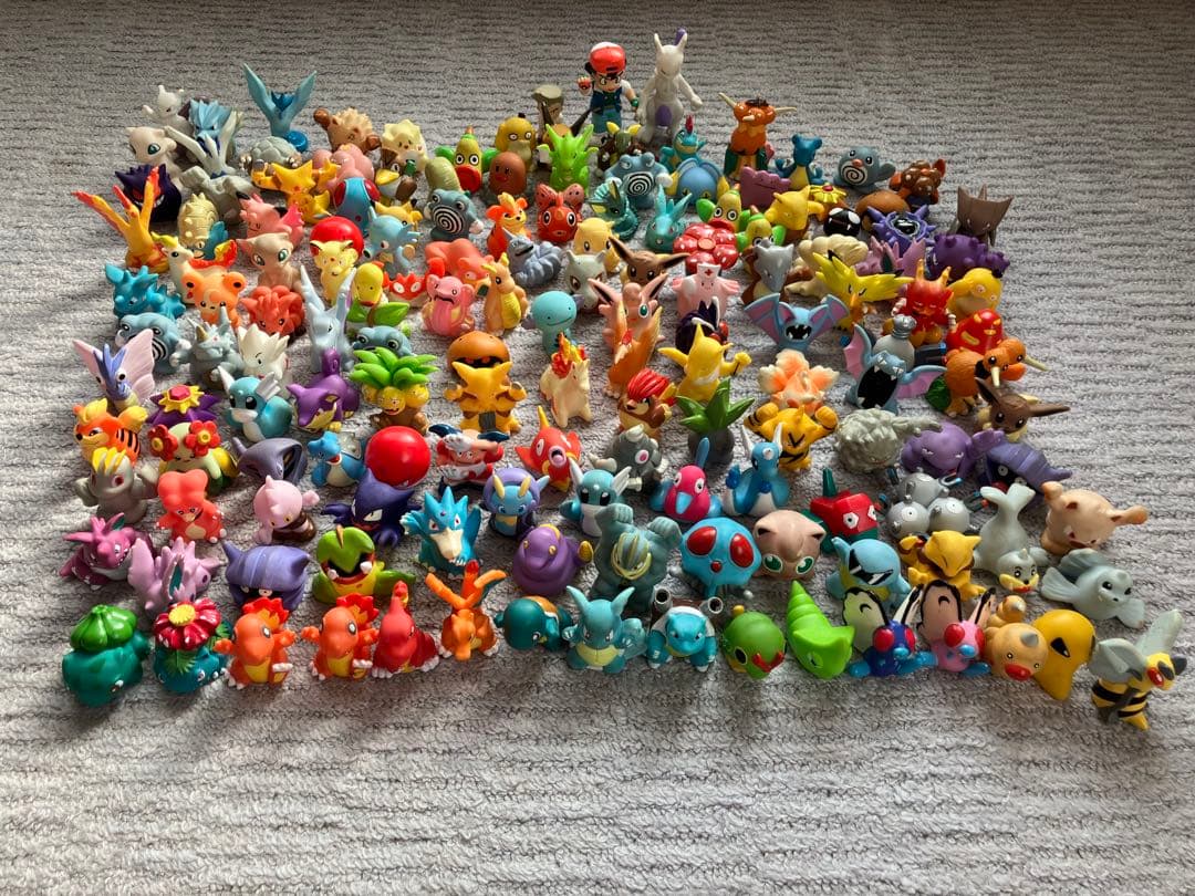 ポケモンキッズ ポケモン指人形 初期 クリア版有り