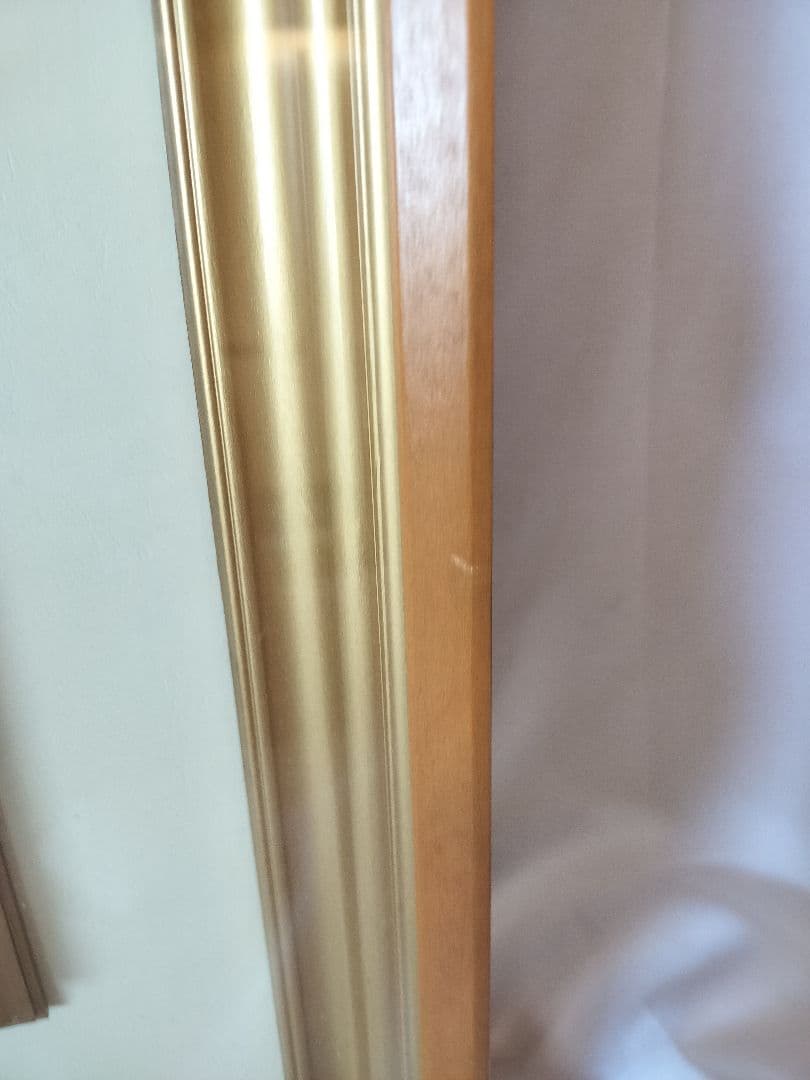 佐藤元彦 赤い山 日本画 風景画 額装