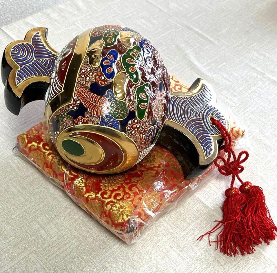 Amazon.co.jp: 九谷焼 打ち出の小槌 縁起物 置物 小槌 : ホーム