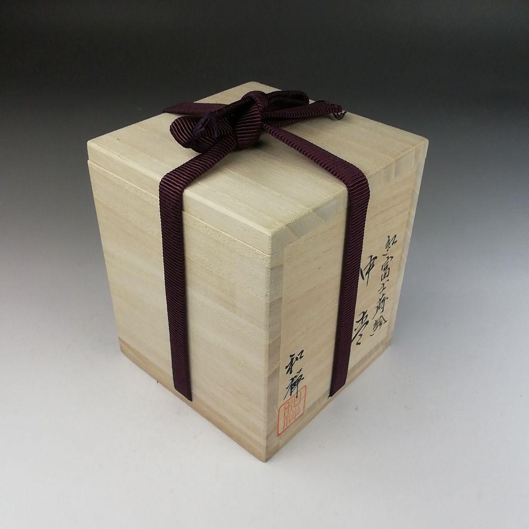 T832 棗 『紅富士蒔絵』『輪島塗』『中棗』『蒔絵師 黒川和禅』 共