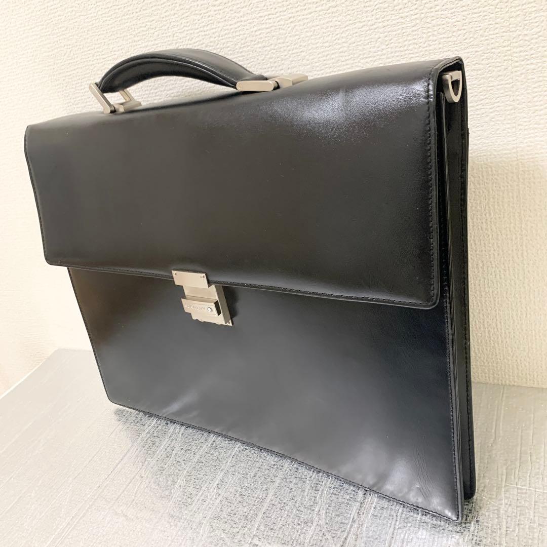 MONTBLANC モンブラン　ビジネスバッグ　ブリーフケース　黒　2way