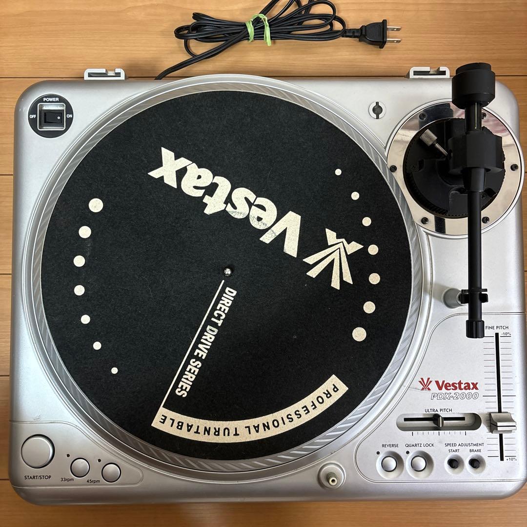 Vestax PDX-2000 ジャンク通電OK vestax pdx 2000 ターンテーブル