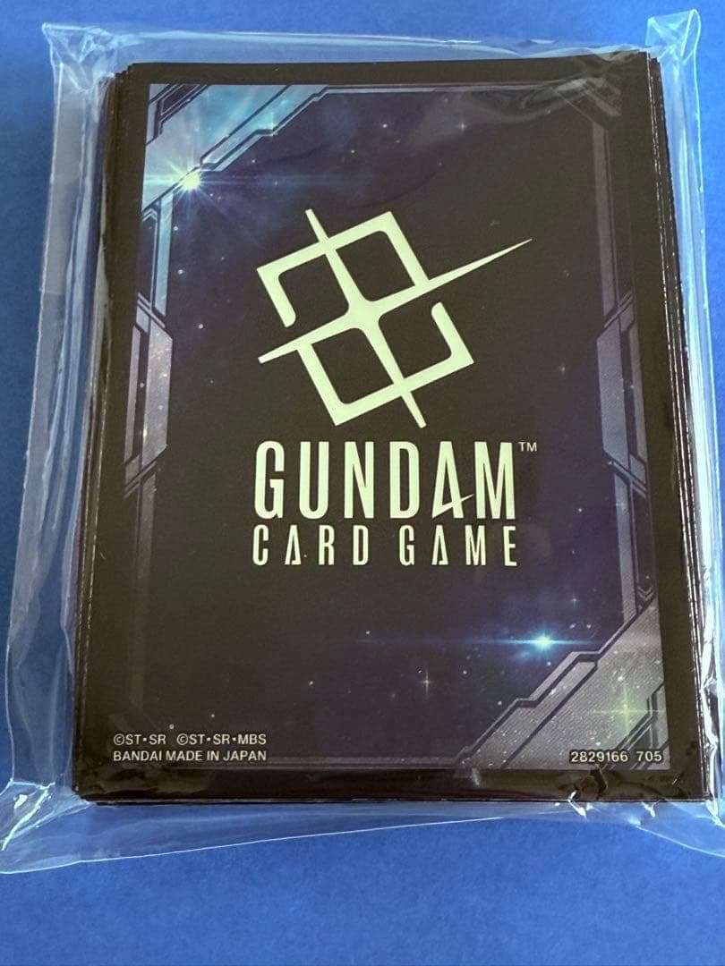 日本未発売70枚入☆ ガンダムカードゲーム 公式スリーブ EX スペース