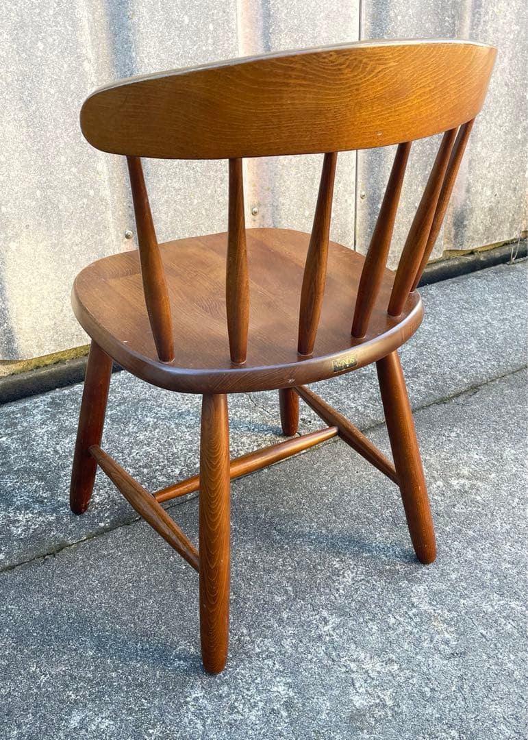 ビンテージ/飛騨家具/WINDS/太平/ウィンザーチェア/ダイニングチェア/⑦