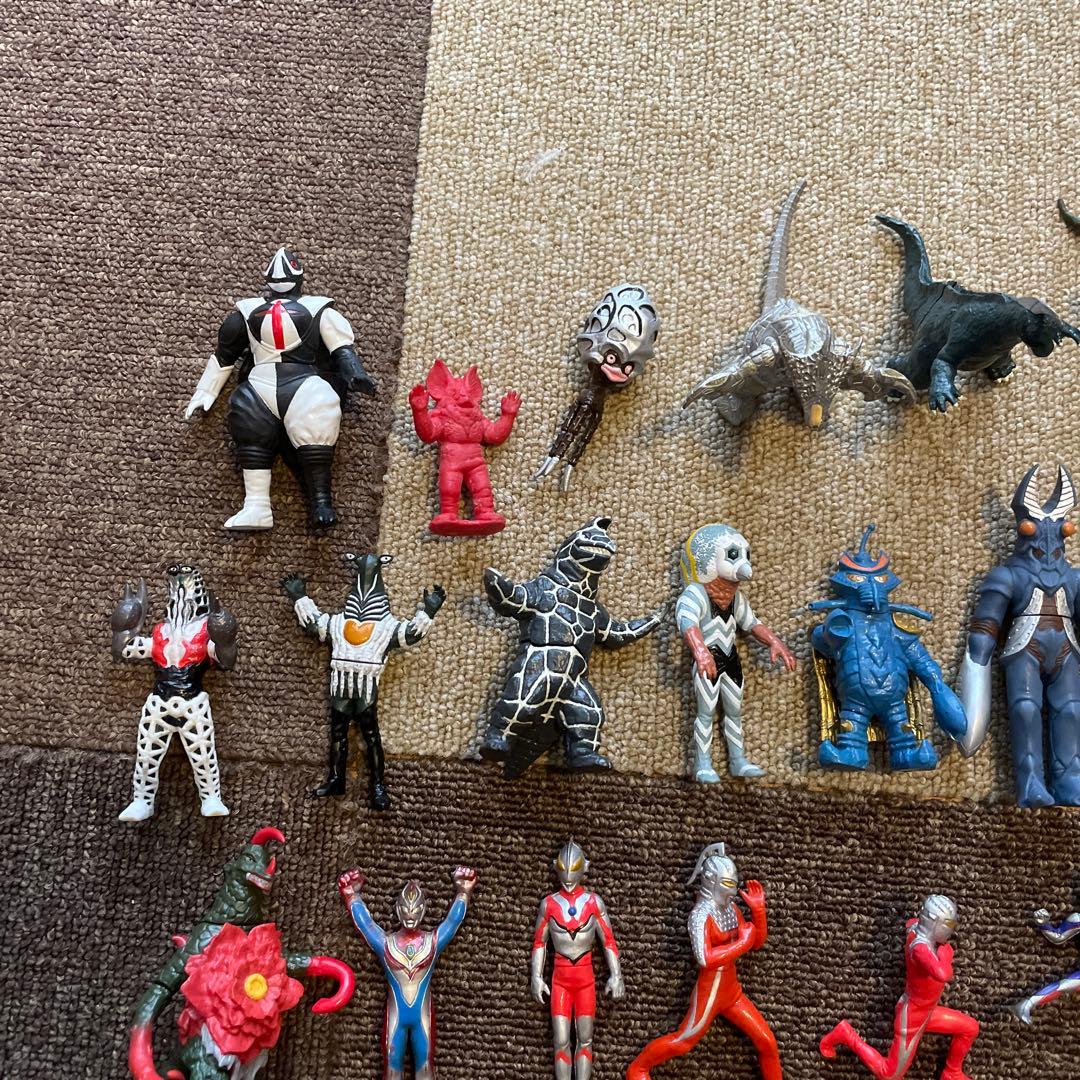 し*ん様 ウルトラマンエース シルバー仮面 ライオン丸 パチ ソフビ 未