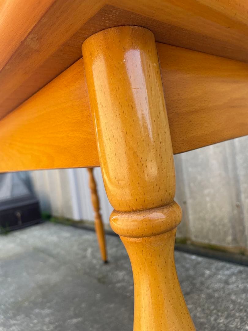 稀少/飛騨産業/HIDA/キツツキマーク/ダイニングテーブル/テーブル/旧タグ