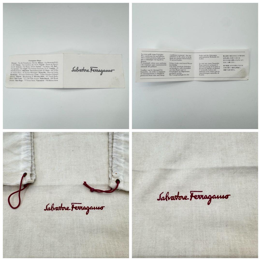 サルヴァトーレ フェラガモ ハラコ ブリーフケース ビジネスバッグ 美品 激レア