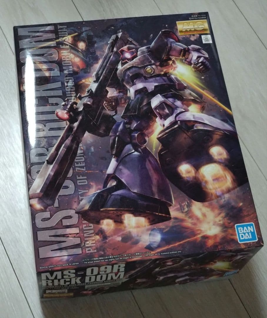 マスターグレード　リック・ドム　1/100 未組み立て ガンプラ MG(マスターグレード) リック・ドム 未組立 MG 1/100 リック