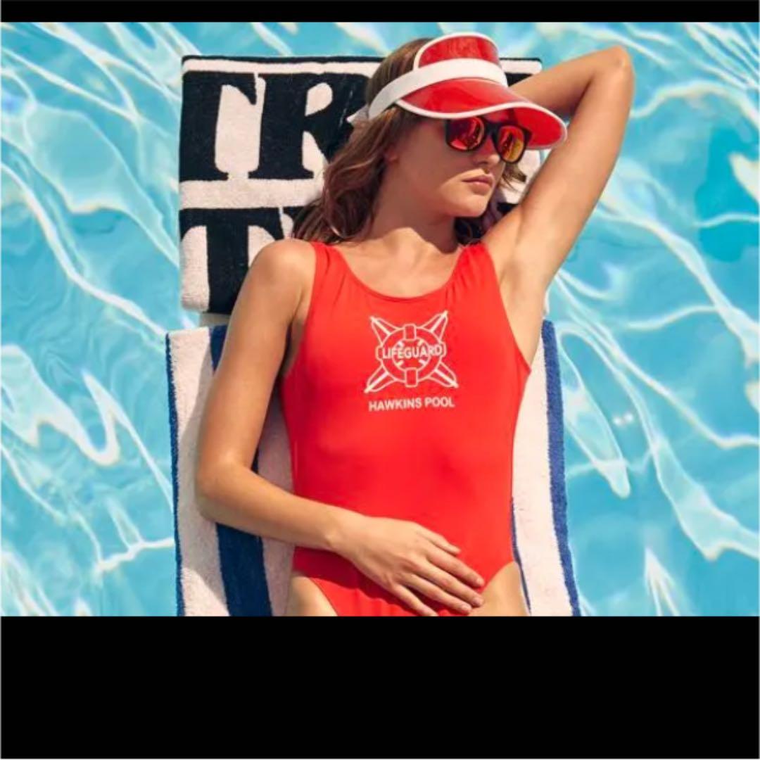 ストレンジャーシングス H&M コラボ バスタオル - メルカリ