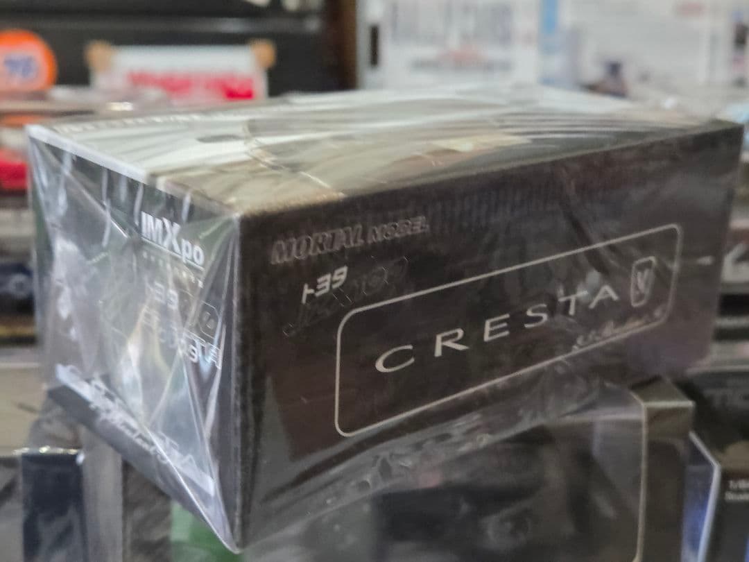 新色✨️MORTALMODELトヨタ クレスタ2.5ルーラントG黒銀1/64