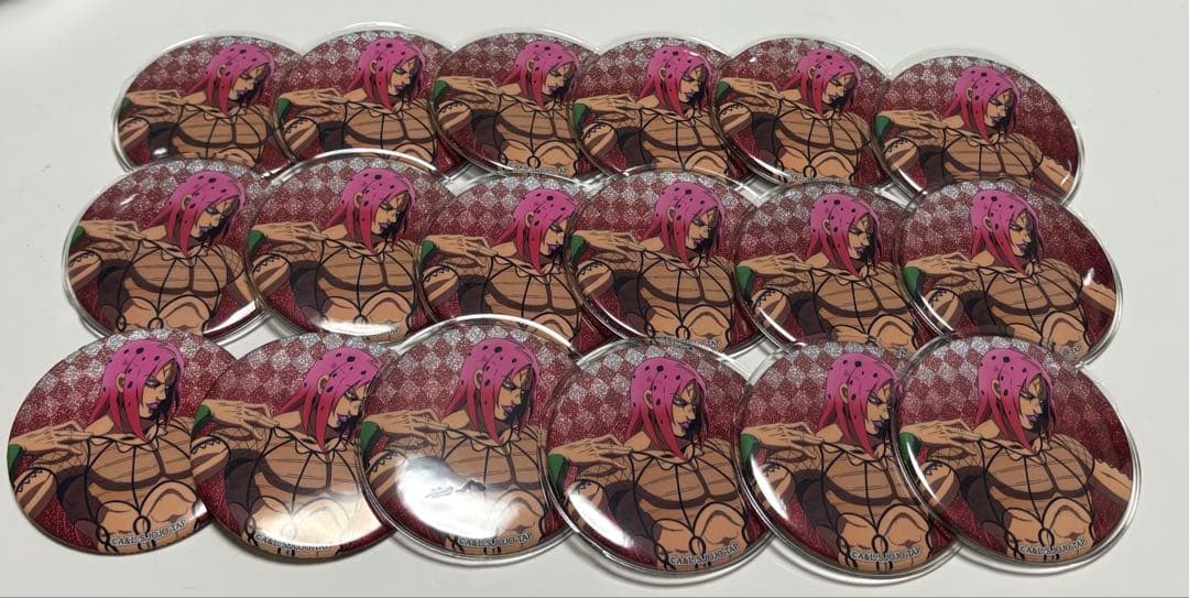 ジョジョ　ディアボロ　缶バッジ　18個セット ジョジョ ディアボロ 缶バッジ 18個セット ジョジョ ディアボロ 缶