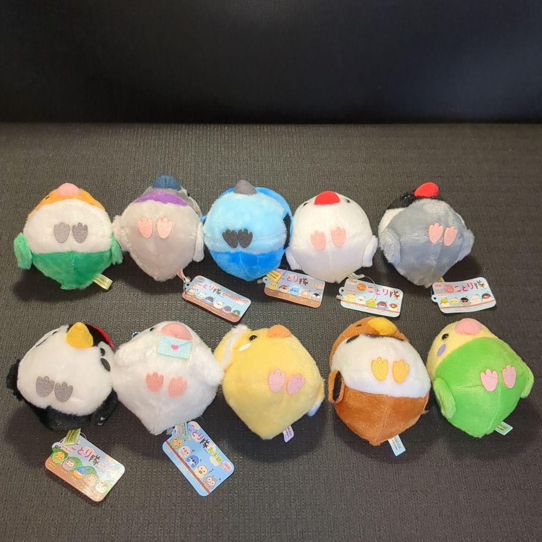 ことり隊　ポシェット、ボールチェーン、ぬいぐるみ　マスコット　34個セット