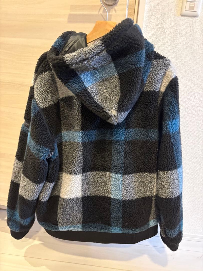 ブラックレーベル　クレストブリッヂ　チェックボアパーカー