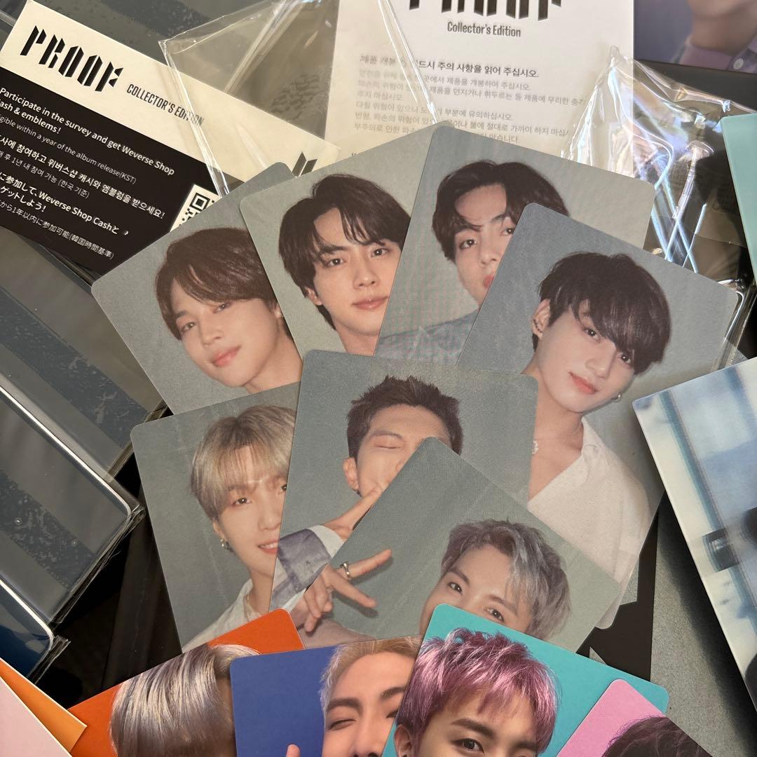 BTS PROOF Collector's Edition Weverse特典付 アイドル