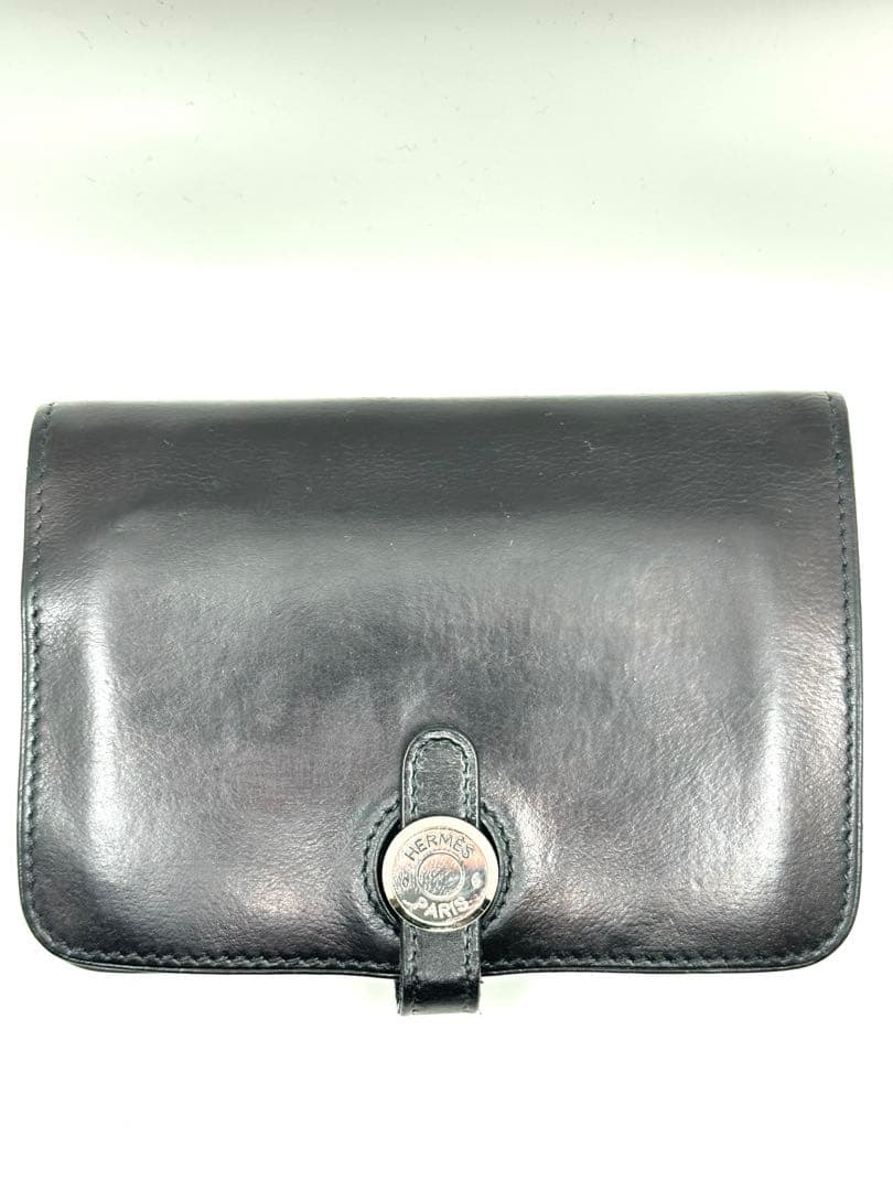 HERMES エルメス ドゴン ミニ財布　ケース トゴ 小銭入れ　□M刻印