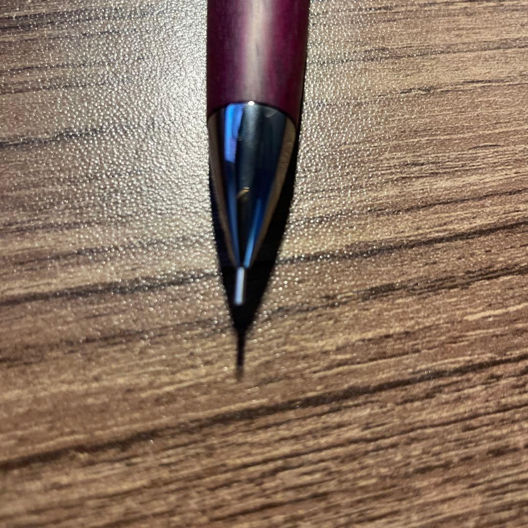 工房楔ペンシル楔シャープペンシルパープルハート固定式口金旧型グリップ