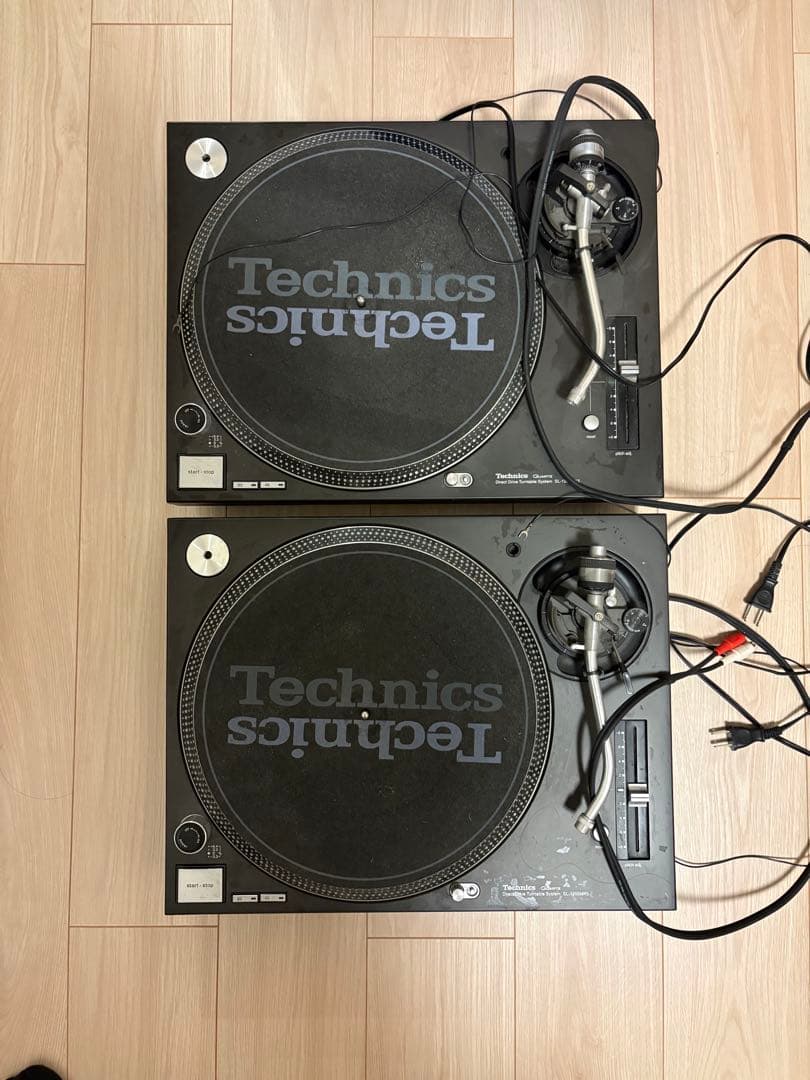 DJ機材】 テクニクス ターンテーブル TECHNICS SL-1200 MK5 2台＋