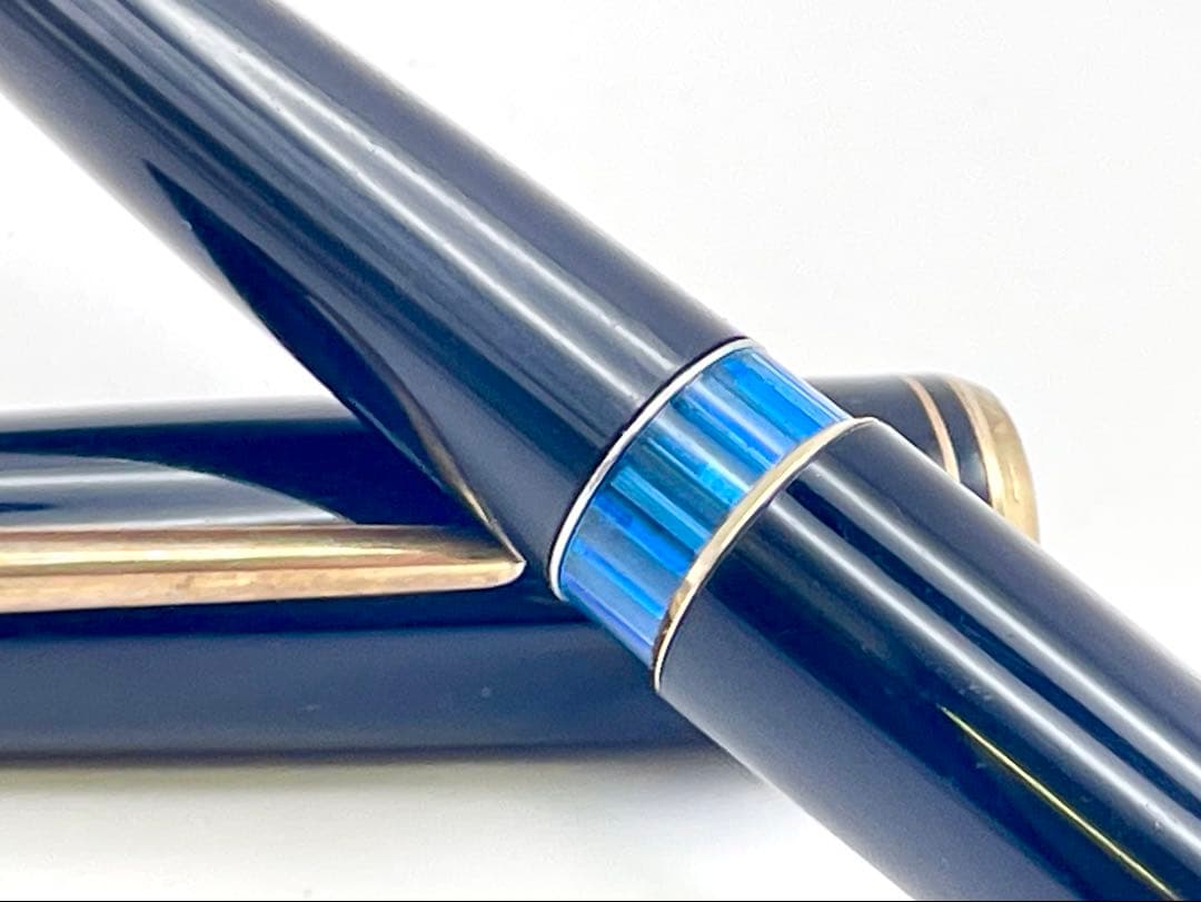 【S】Mont Blanc モンブランNo.22 万年筆 筆記用具 ブラック