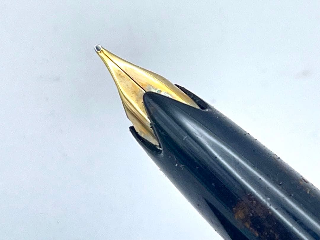 【S】Mont Blanc モンブランNo.22 万年筆 筆記用具 ブラック