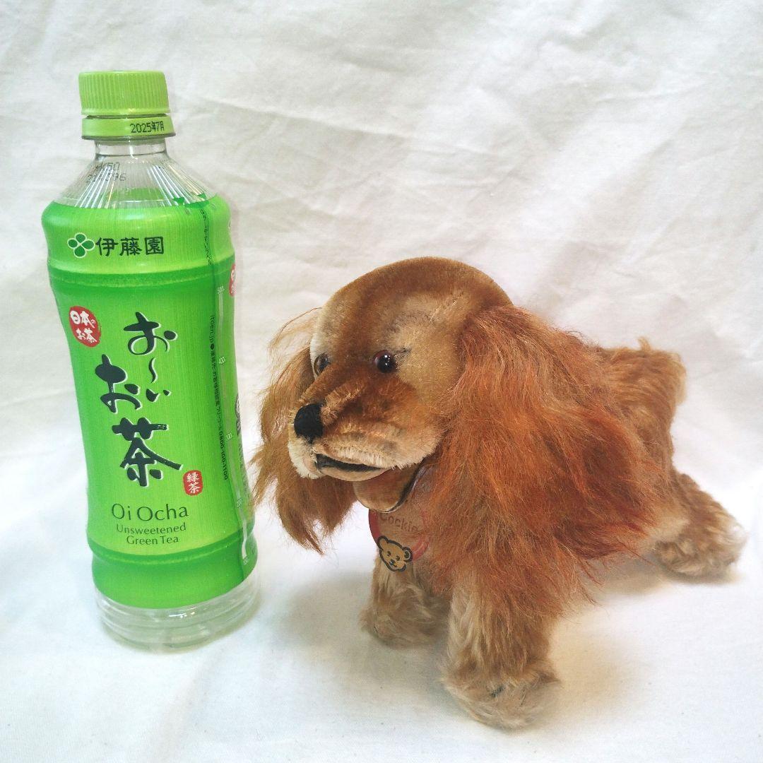 【アンティーク】シュタイフ 犬のぬいぐるみ Cockie Steiff
