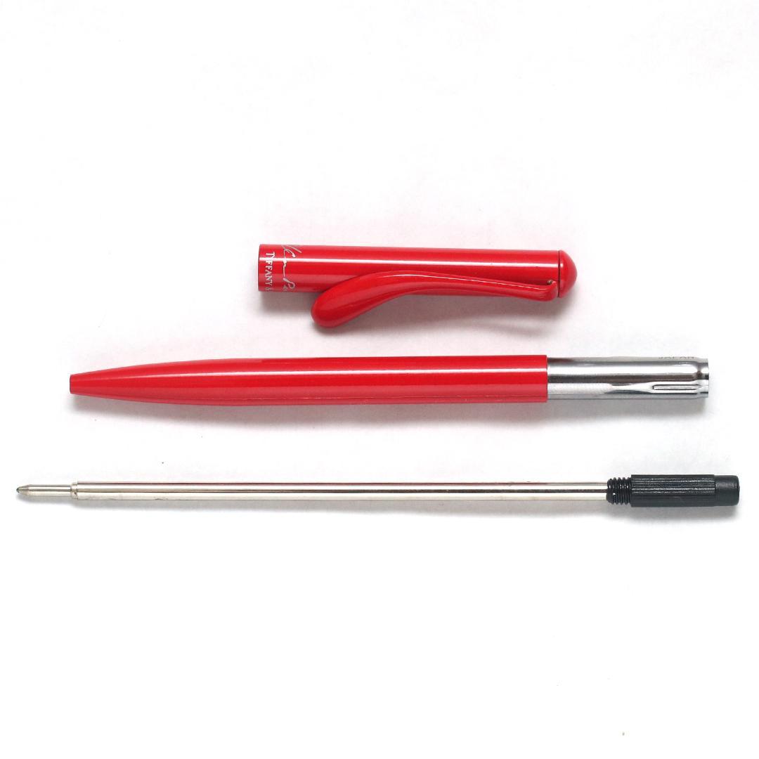 ティファニー エルサ・ペレッティ レッド ボールペン ブラックインク