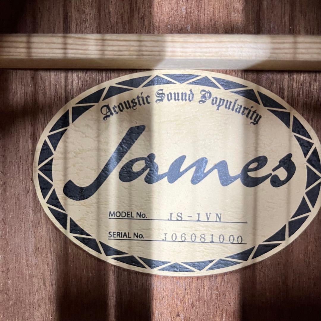 11068】James JS-1VN アコースティックギター