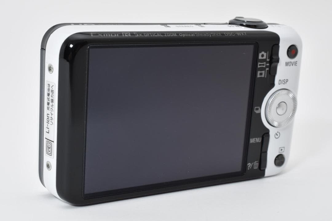 □美品□SONY ソニー Cyber-shot DSC-WX7 ホワイト - メルカリ