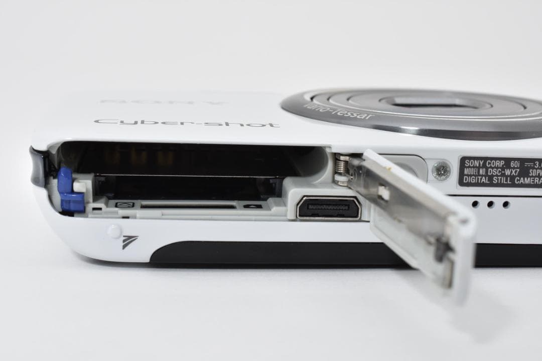 □美品□SONY ソニー Cyber-shot DSC-WX7 ホワイト - メルカリ