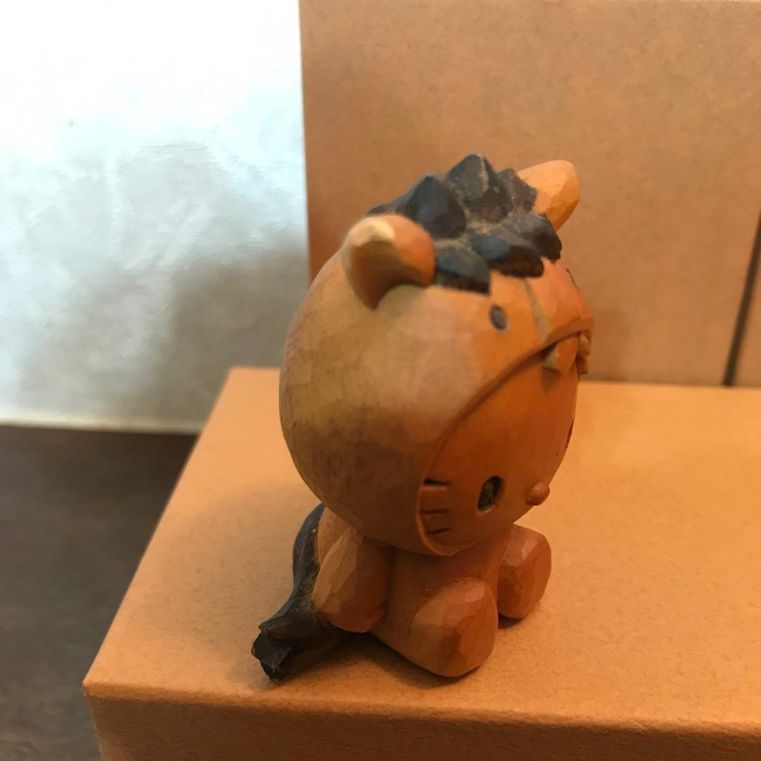 ハローキティ 木彫り 十二支12体セット 箱付き