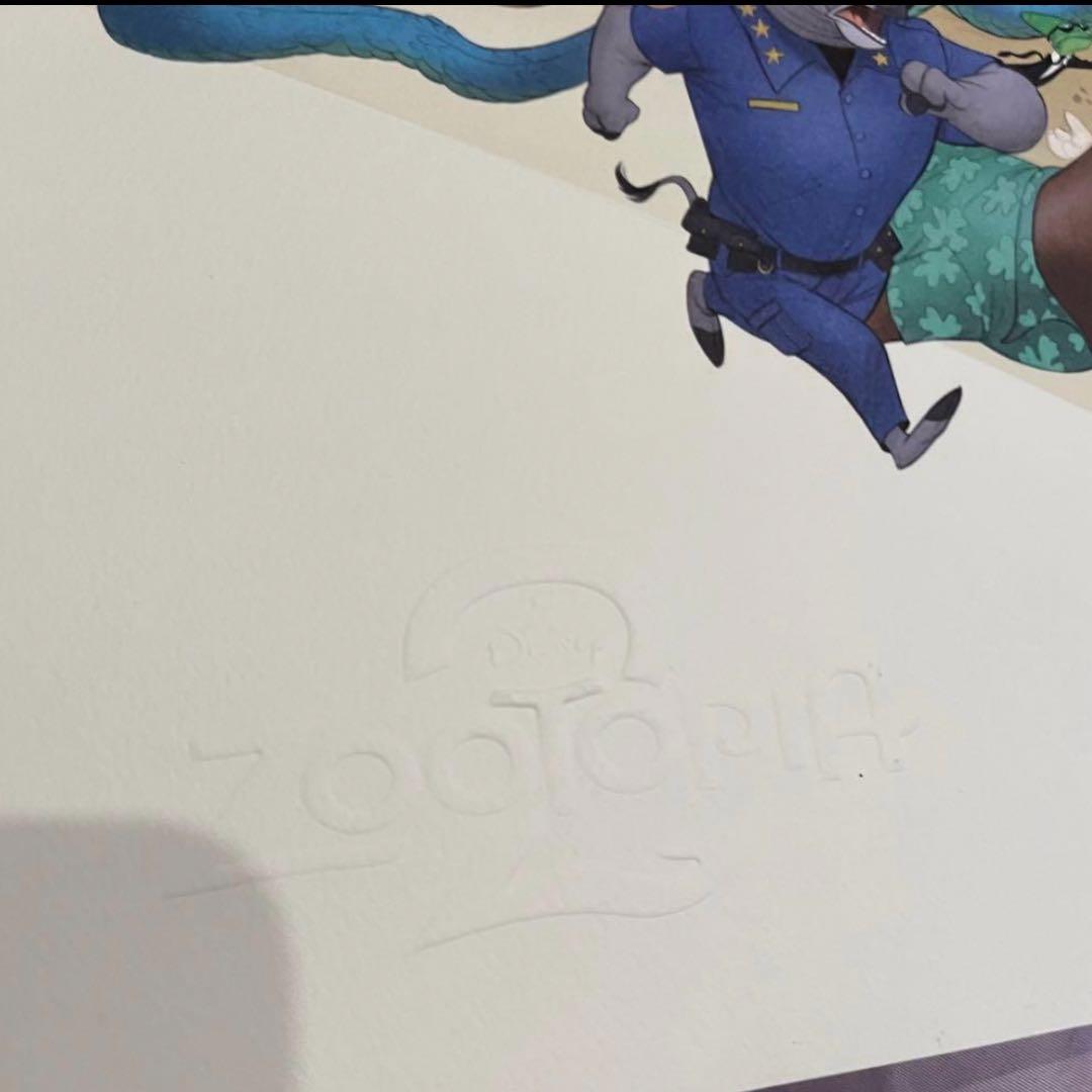 D23Expo ズートピア2 リトグラフ ポスターの通販はau PAY マーケット