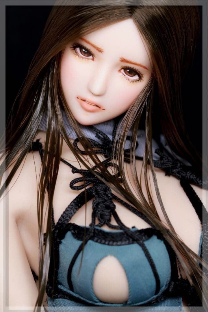 ♪♪ 1/6 　ドール カスタムドールヘッド　零璃　(れいり)　♪♪