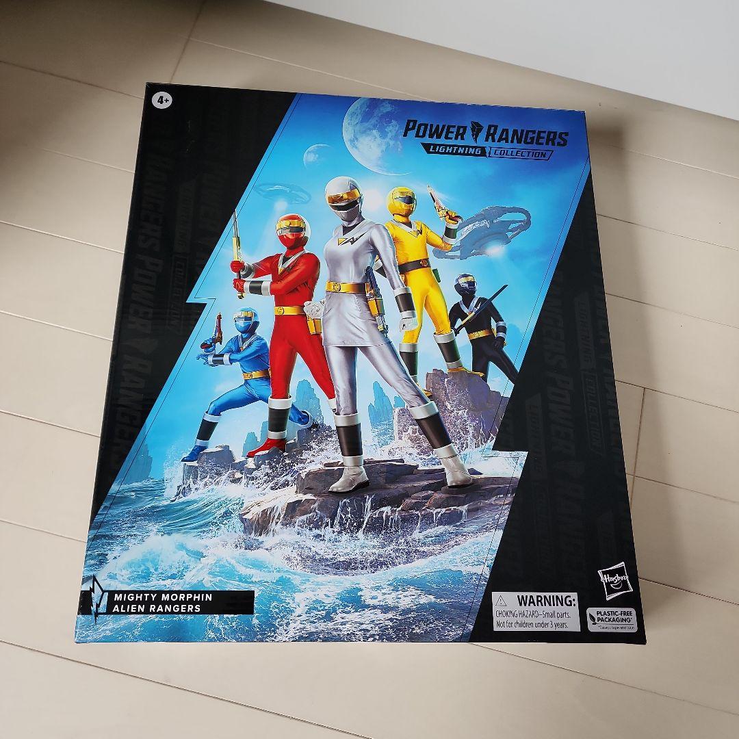 パワーレンジャー 5体 ライトニングコレクション フィギュア カクレンジャー