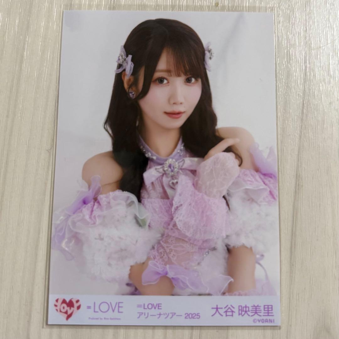 大谷映美里 直筆 魔法少女 生写真