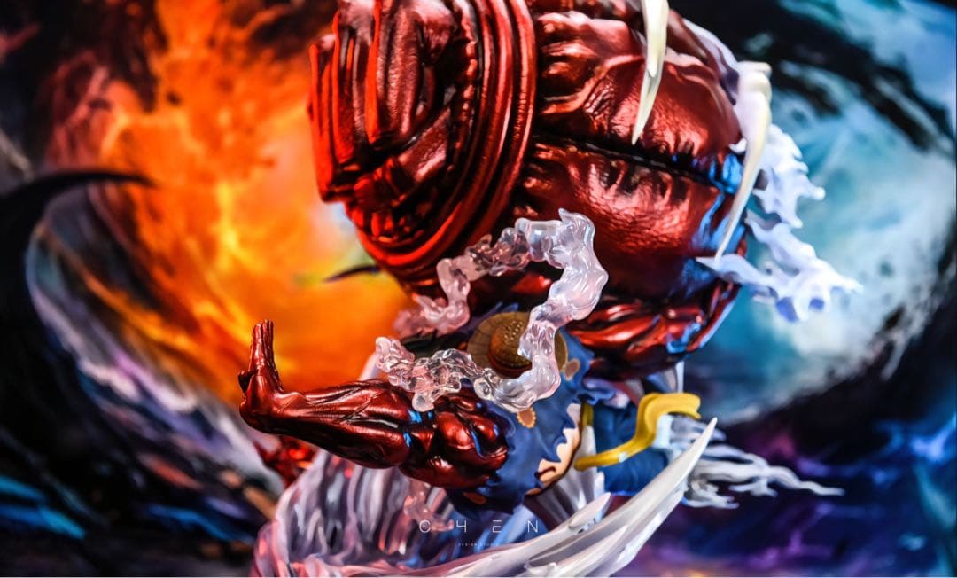 ONE PIECE ワンピース 大猿王銃 ルフィ フィギュア ガレージキット