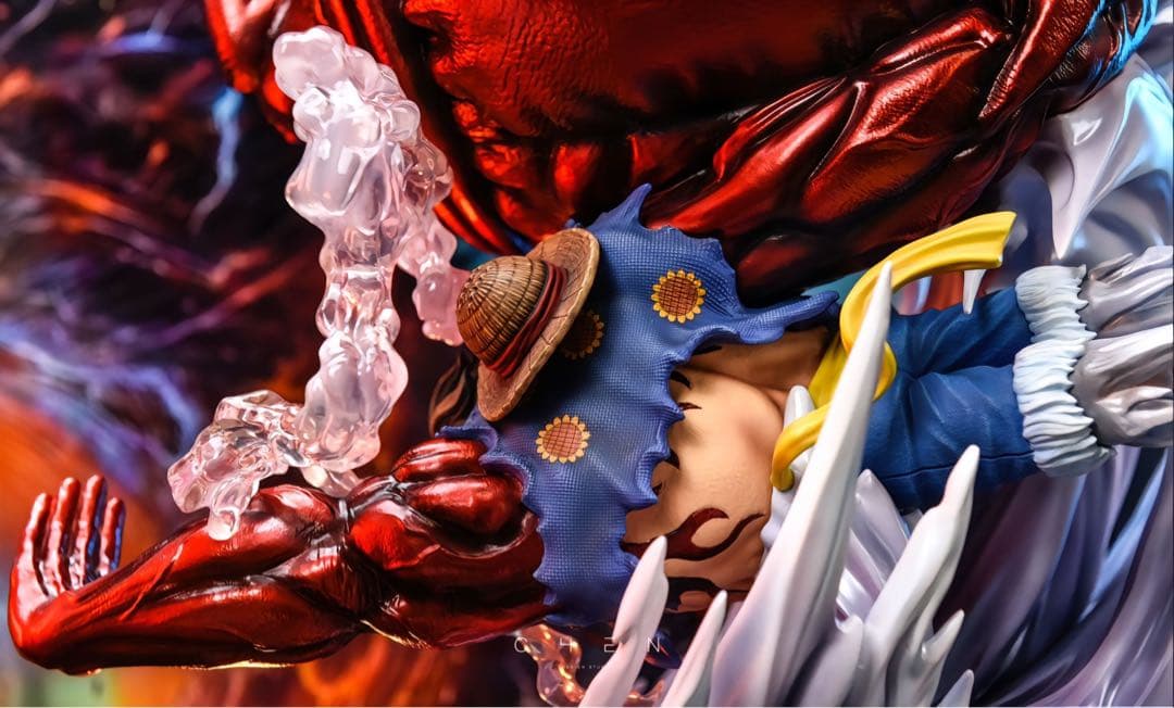 ONE PIECE ワンピース 大猿王銃 ルフィ フィギュア ガレージキット