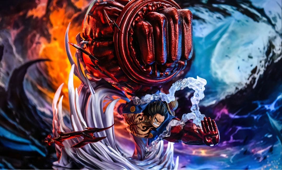 ONE PIECE ワンピース 大猿王銃 ルフィ フィギュア ガレージキット