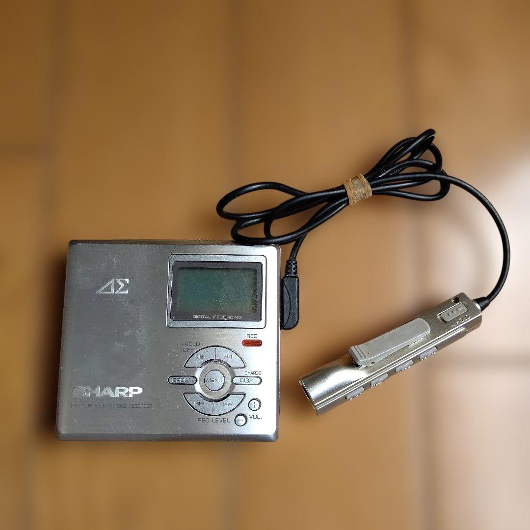 ジャンク品 ポータブルMDレコーダー SONY SHARP まとめ売り 6個 - メルカリ