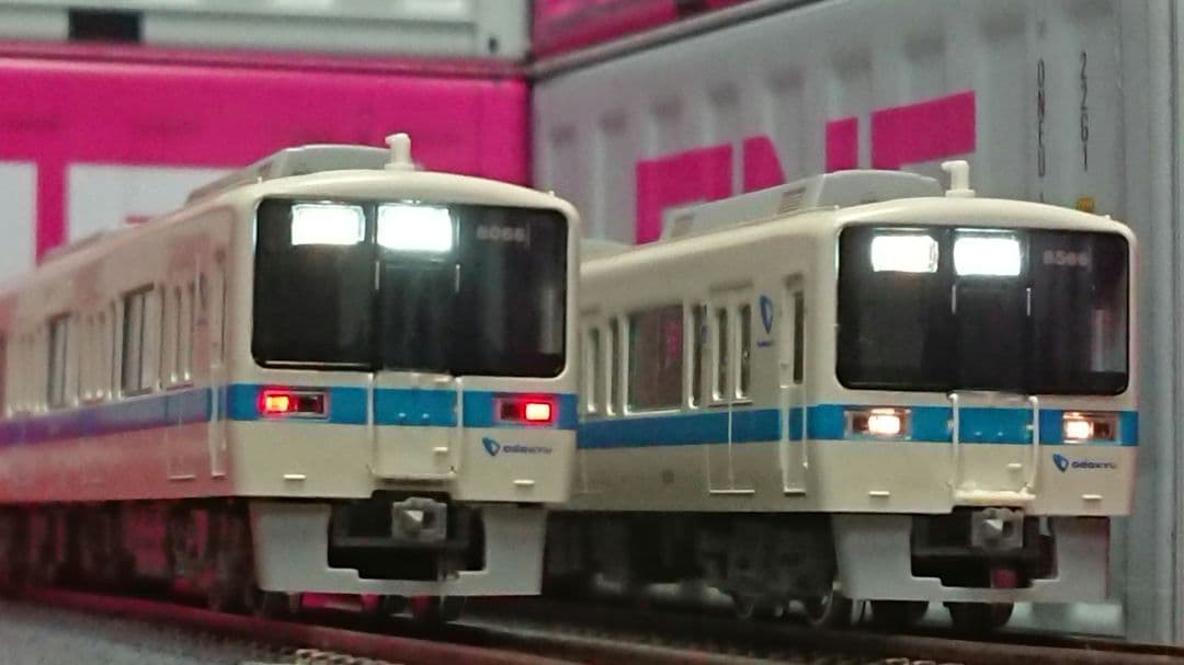 Nゲージ グリーンマックス 小田急8000形 行き先点灯 更新車 10両セット