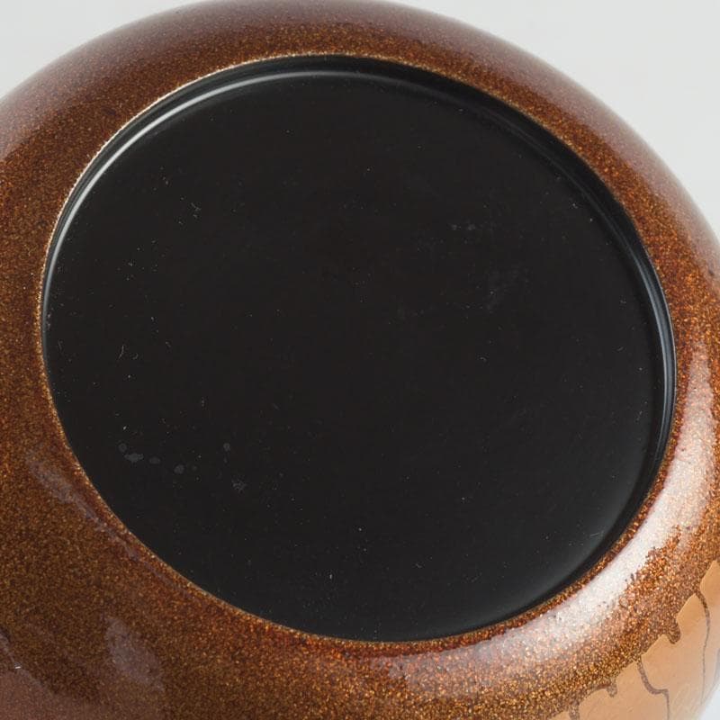 茶道具 漆塗 瑞雲造 老松蒔絵 平棗 共布共箱 V 9495 - メルカリ