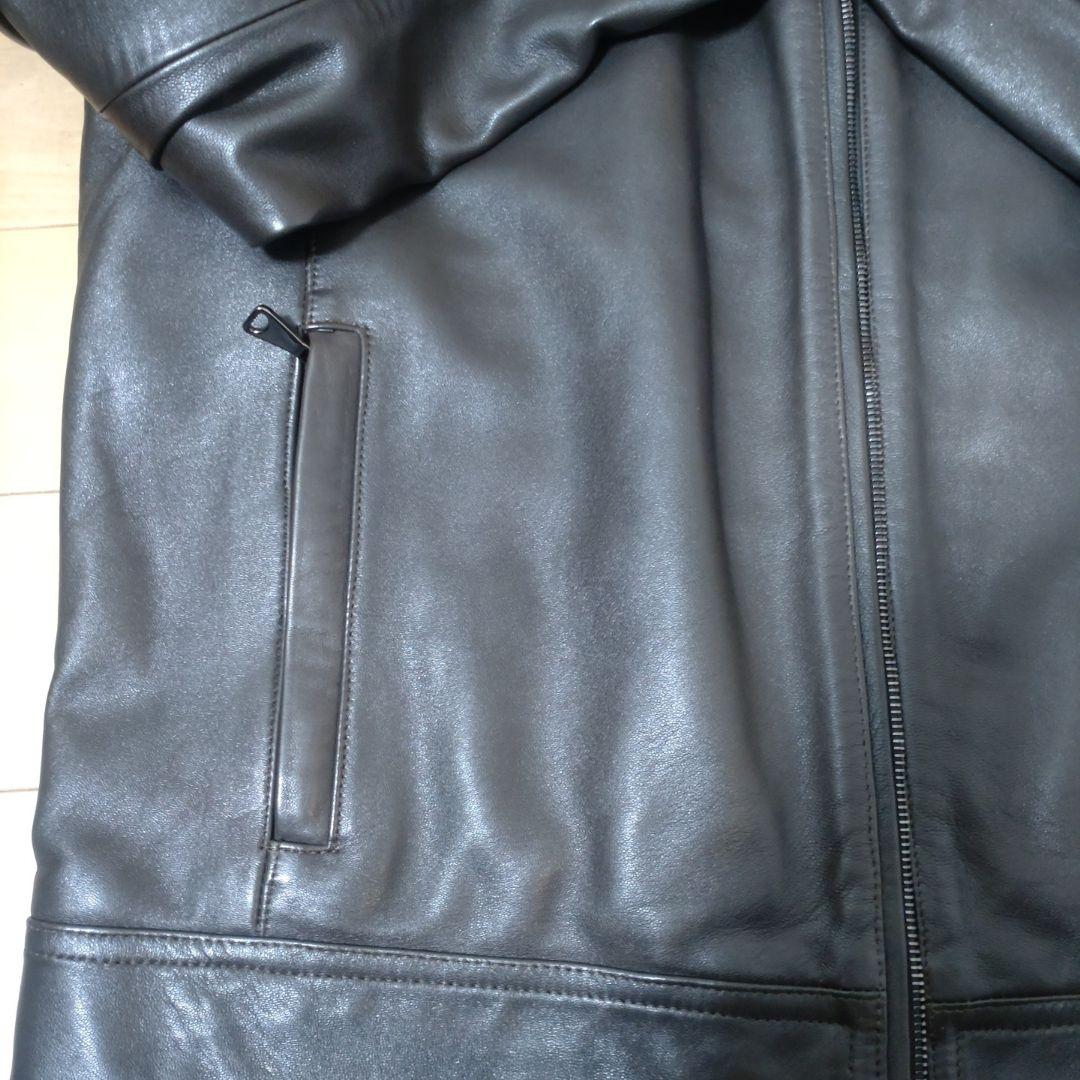 極美品】EMMETI JURI シングルライダース MARRONE 48タグ付の通販はau