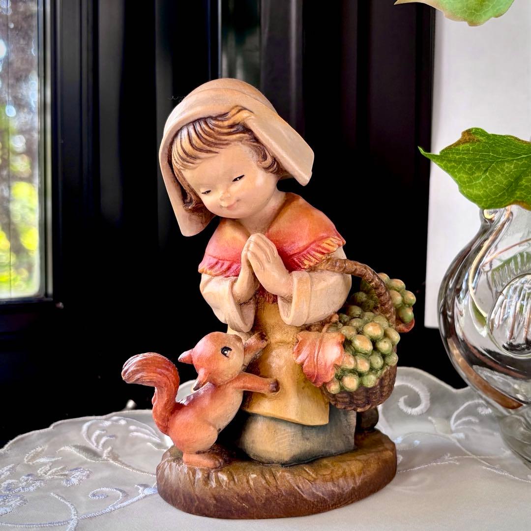 アンリ人形 ANRI 13㎝ 【大きな・Thanksgiving】収穫の祈り - メルカリ