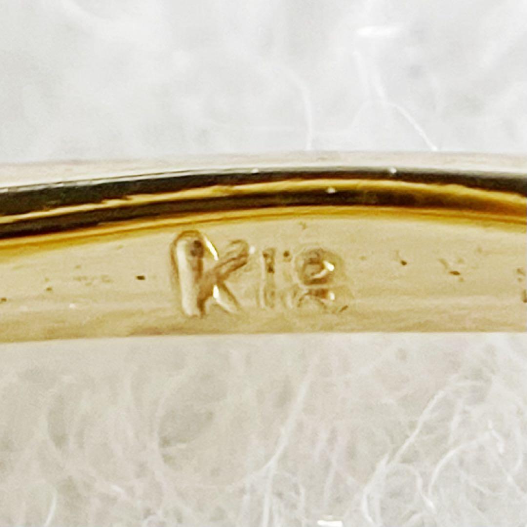 【値下げ×】【素敵】K18 デザイン　リング