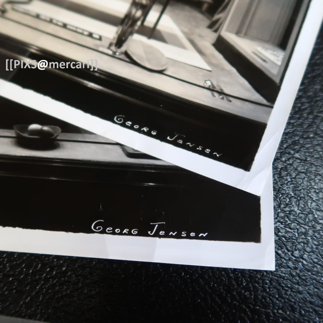 Georg Jensen ジョージ・ジェンセン 1950年代 フォトグラフ 2枚