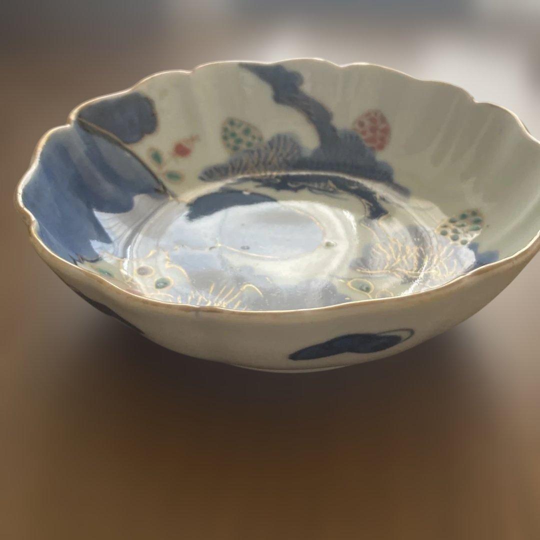 「古伊万里」なます皿・中皿2枚セット