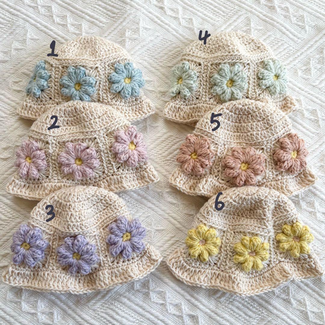 おはなのぼうし‎܀ꕤ オーダーページ ‌ちびぬい帽子 なにわ男子 ちびぬい服