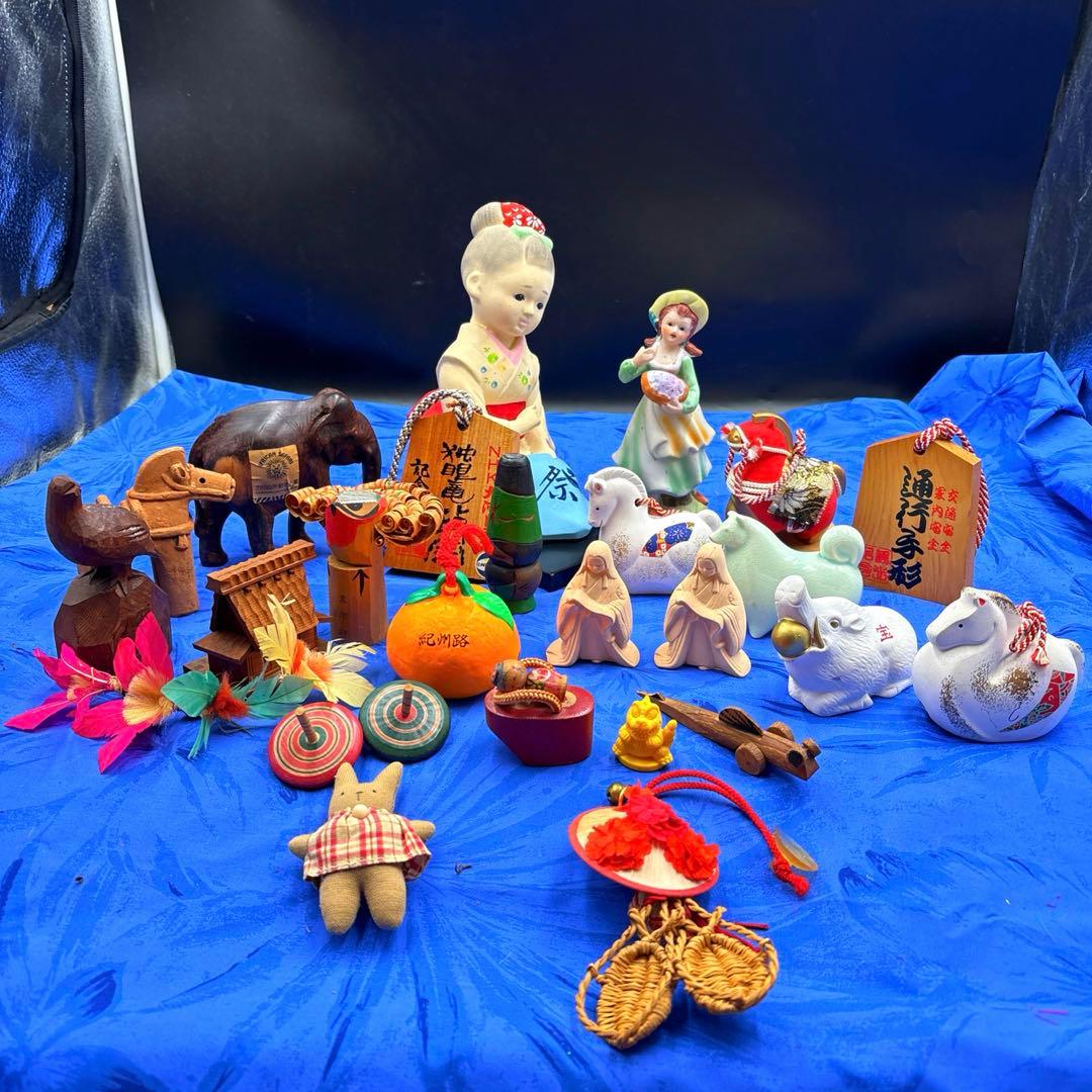 手作りの多様な置物セット - メルカリ