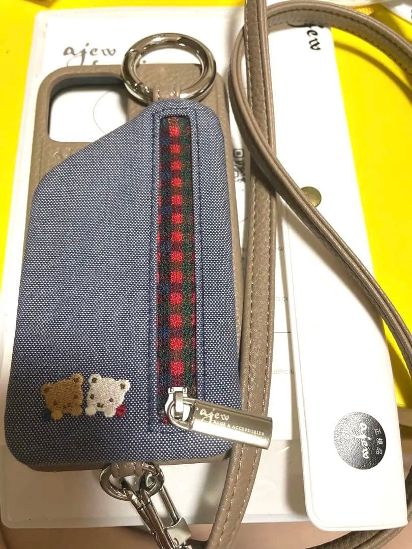 ファミリア×ajew iPhoneケース12/12pro