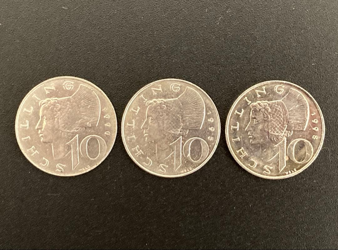 オーストリア 旧紙幣 ＆ 旧硬貨