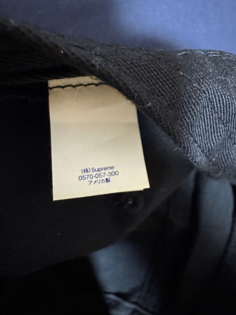 帽子 Supreme Bandana Camp Cap \"Black\"